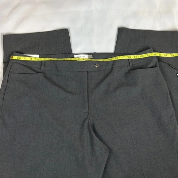 Calvin Klein NWT Gray Morden Fit Pant Size 20W - Picture 9 of 13